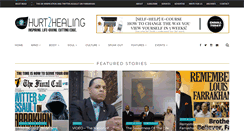 Desktop Screenshot of hurt2healingmag.com