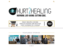 Tablet Screenshot of hurt2healingmag.com